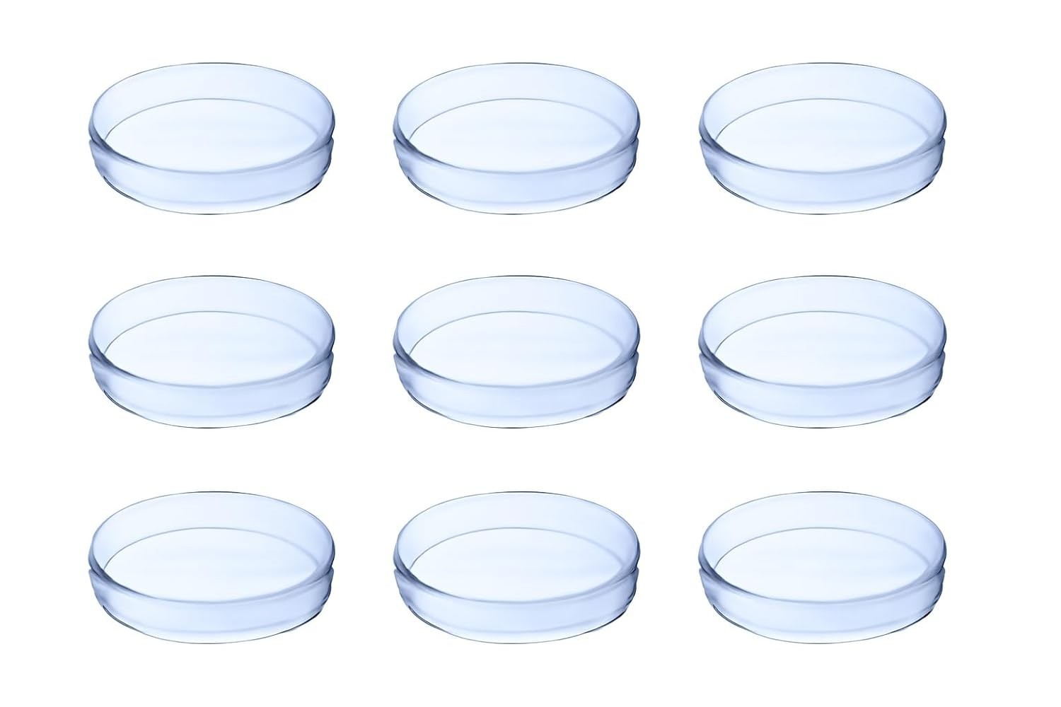 Labxcel Petri Dishes Vented Lid Sterile Polystyrene for Lab Analysis 150x15mm