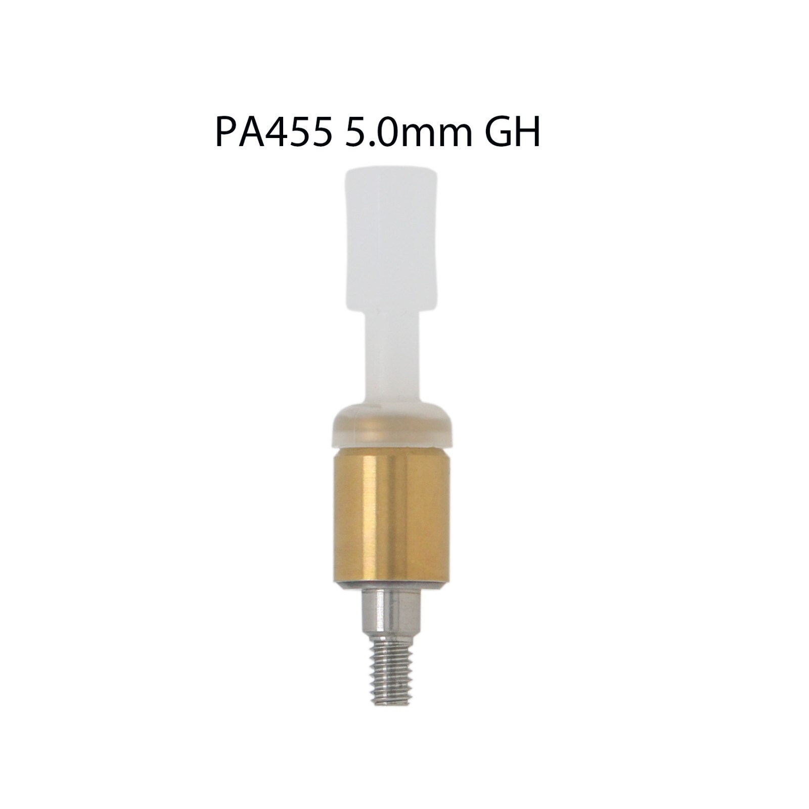 Locator Abutment Compatible Zimmer Tapered Screw-vent 3.5/4.5mm Mis Hex platform