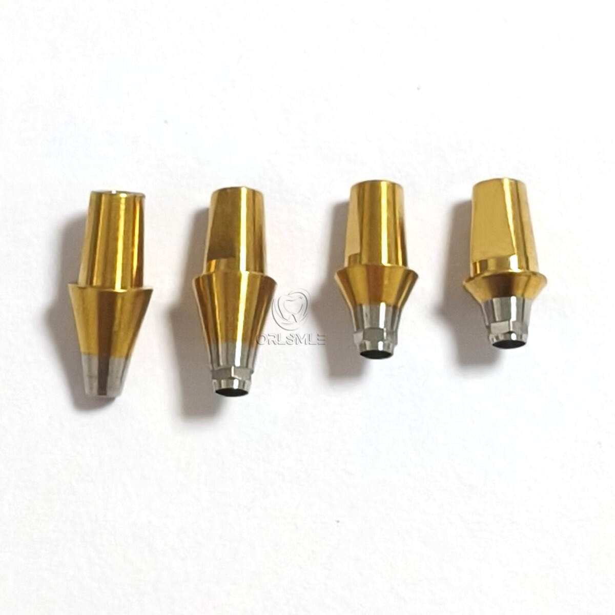 Titanium Straight Abutment compatible with Den-tium superline Hex/Non-hex