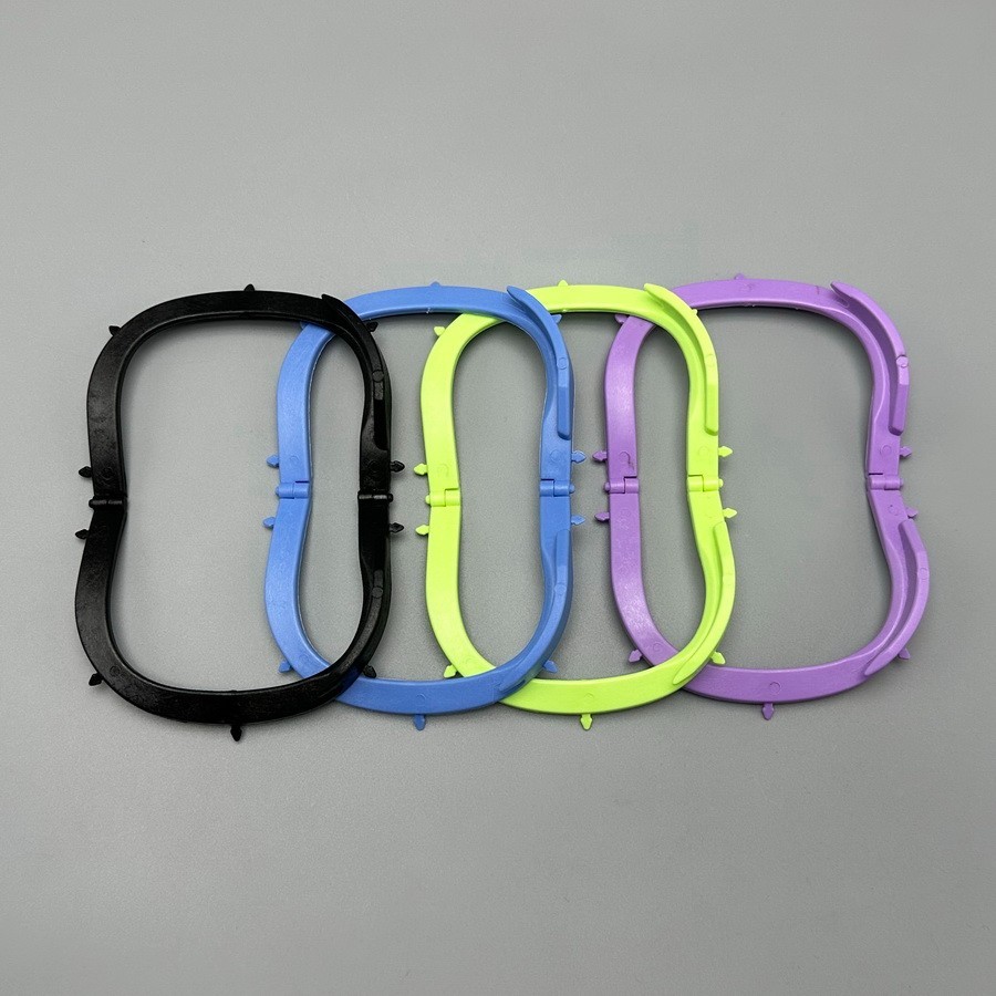 10pcs Dental Plastic Rubber Dam Frame Foldable Hager Light X-Ray Film Bracket US