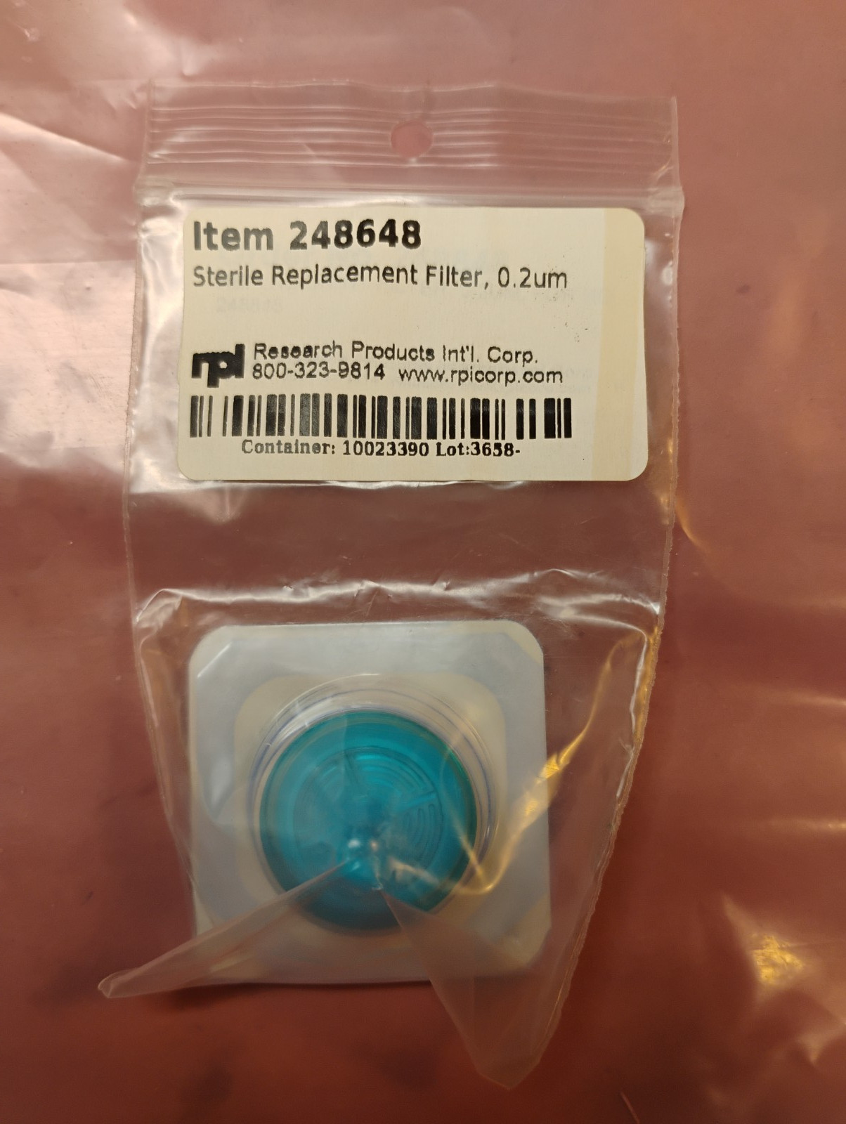 RPI 248648 Pall 4612 Acrodisc Syringe Filter 0.2µm – Fast Ship