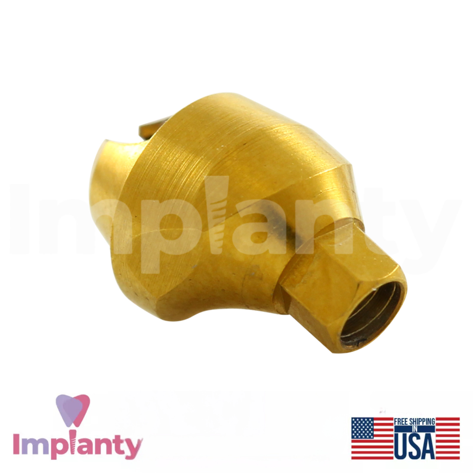 Angulated Multi Unit 1.6 Slim Platform 17° Titanium Sleeve Set Int Hex 2.0mm