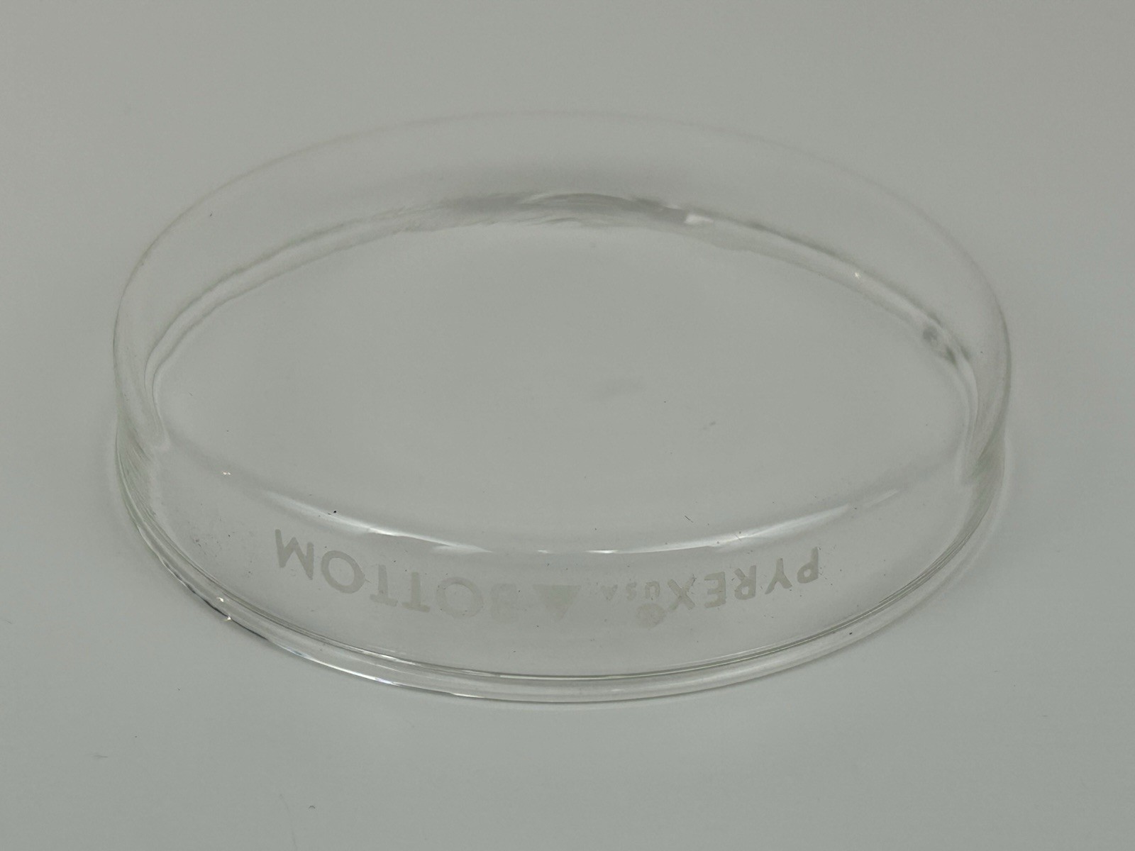 Pyrex Corning Laboratory Lab Glassware Glass 12 Dish 3160 100×15 Top & Bottom