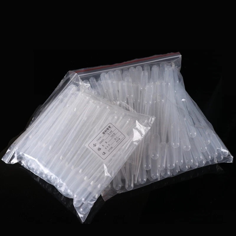 Plastic Transfer Pipette Disposable Pasteur Dropper 0.2/0.5/1/2/3/5/10ml Quality