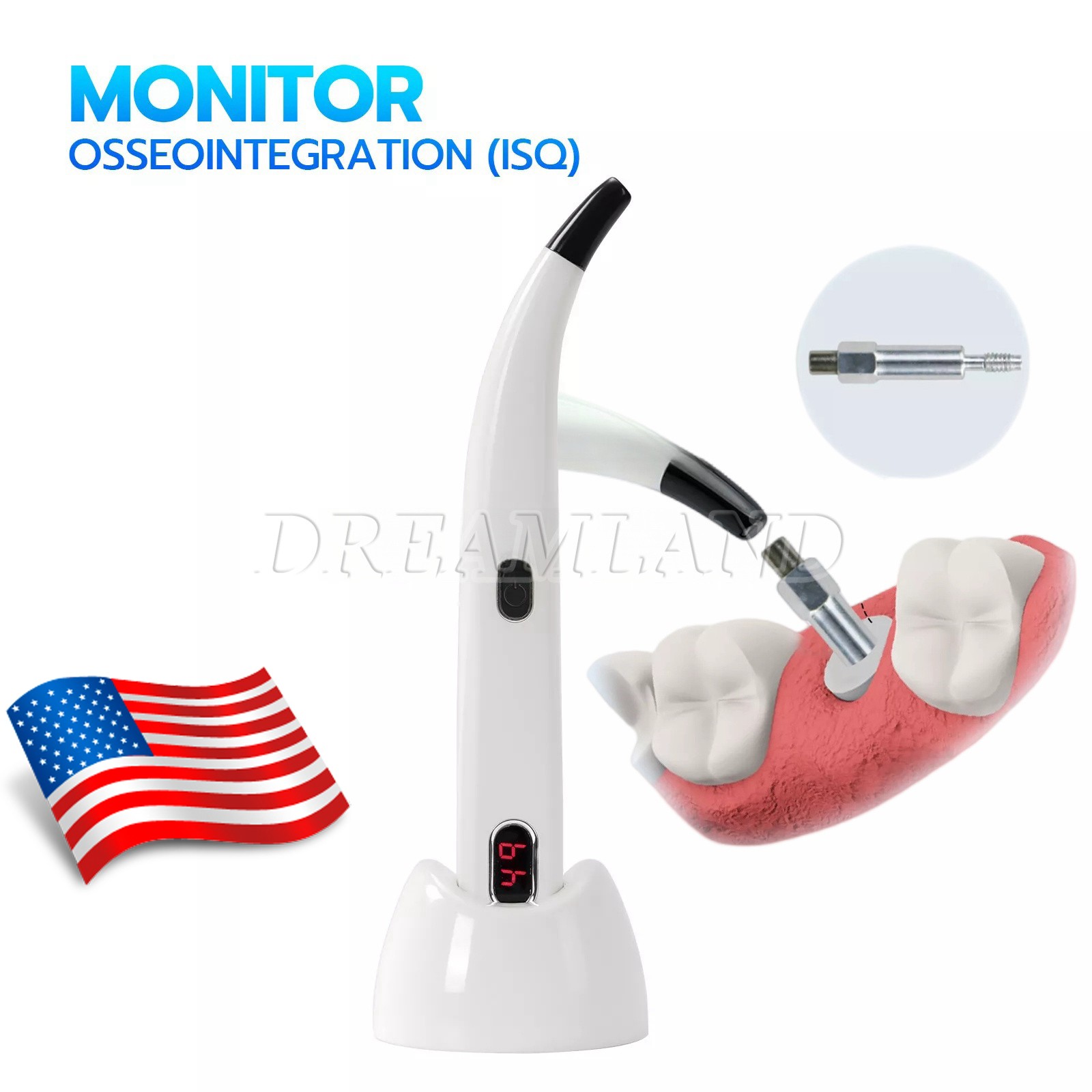 10 NSK PANA MAX Style Dental High Speed Push Button Handpiece 4 Hole Fit SANDENT