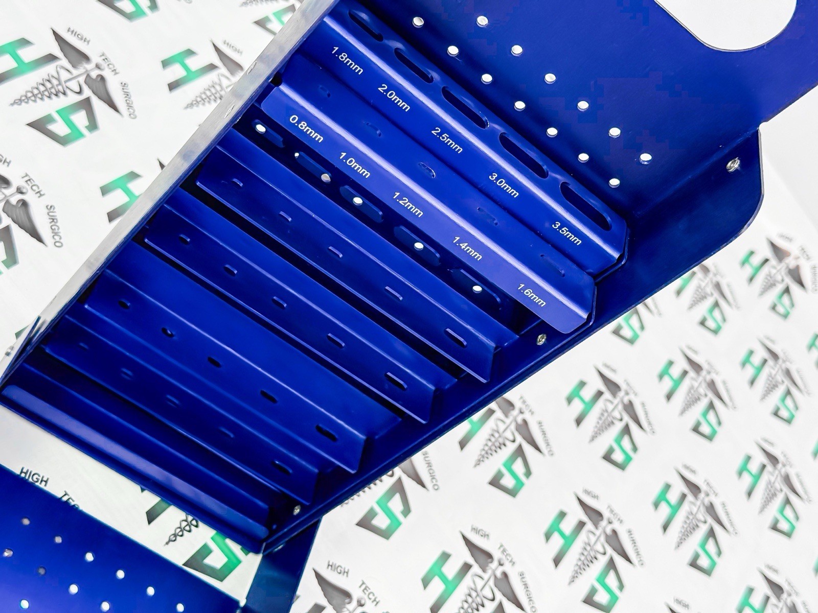 Empty Kirschner K-Wires Sterilization Box For 0.8mm To 4.0mm Wires High Quality