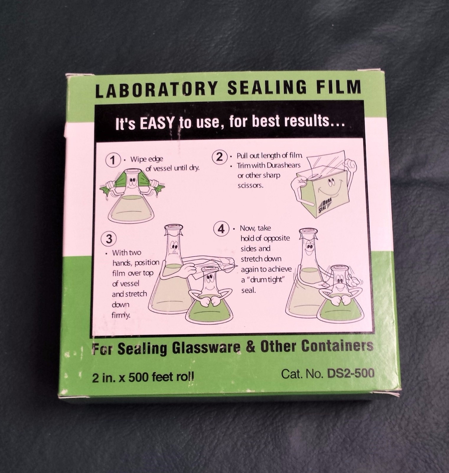 DuraSeal DS2-500 Laboratory Stretch Sealing Film 2″ x 500ft. Roll. Free shipping