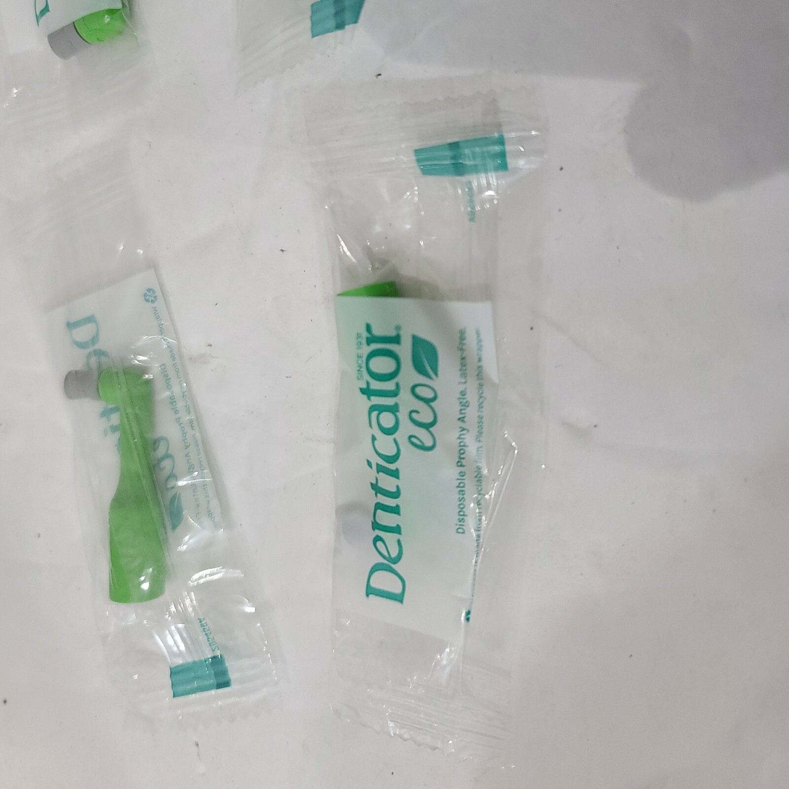 Denticator Eco-Slim Disposable Prophy Angles Soft Cup 20 Count 25% Less Plastic