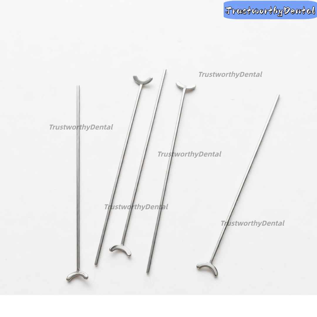 Dental Ball Retainer Y-Type Scheu Style Explorer Needle Stainless Steel