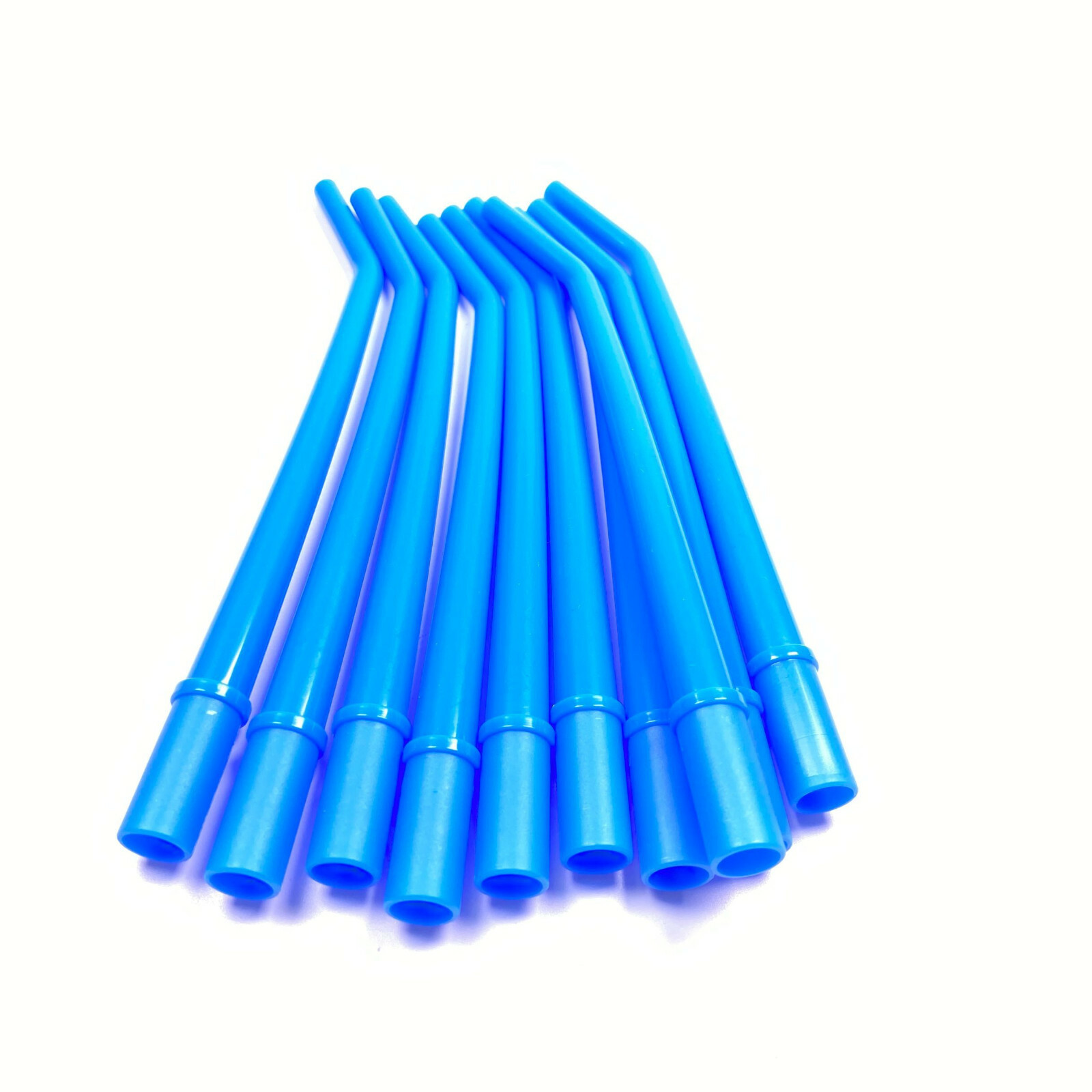 50~1000Pcs Dental Standard Orifice Surgical Aspirator Suction Tips 1/4 Blue