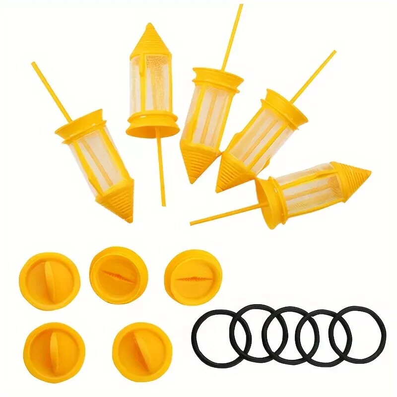 5 Pcs/set Dental Suction Filter Chair Accessories Strong Weak Suction Net