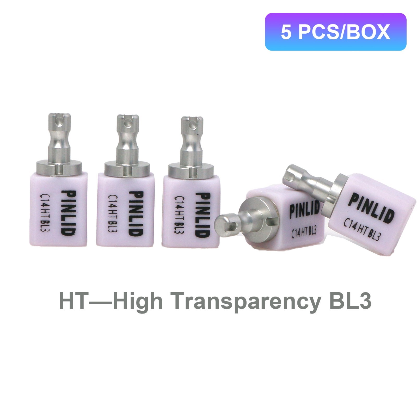 Lithium Disilicate C14 Glass Ceramic Block Dental Lab Crown Material for CAD CAM