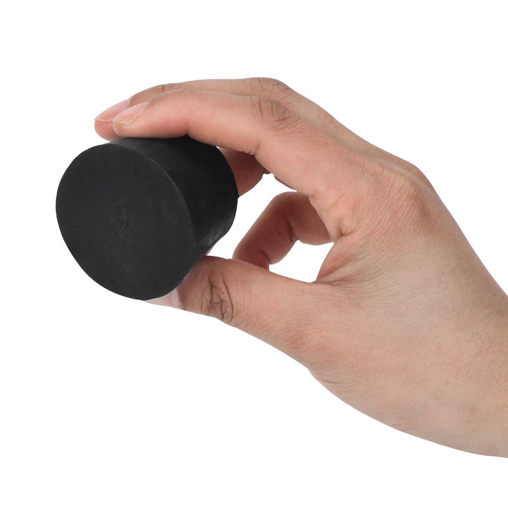 4-Pack (Same Size) Large Solid Rubber Stoppers – Size #9-45Mm (1.77In)