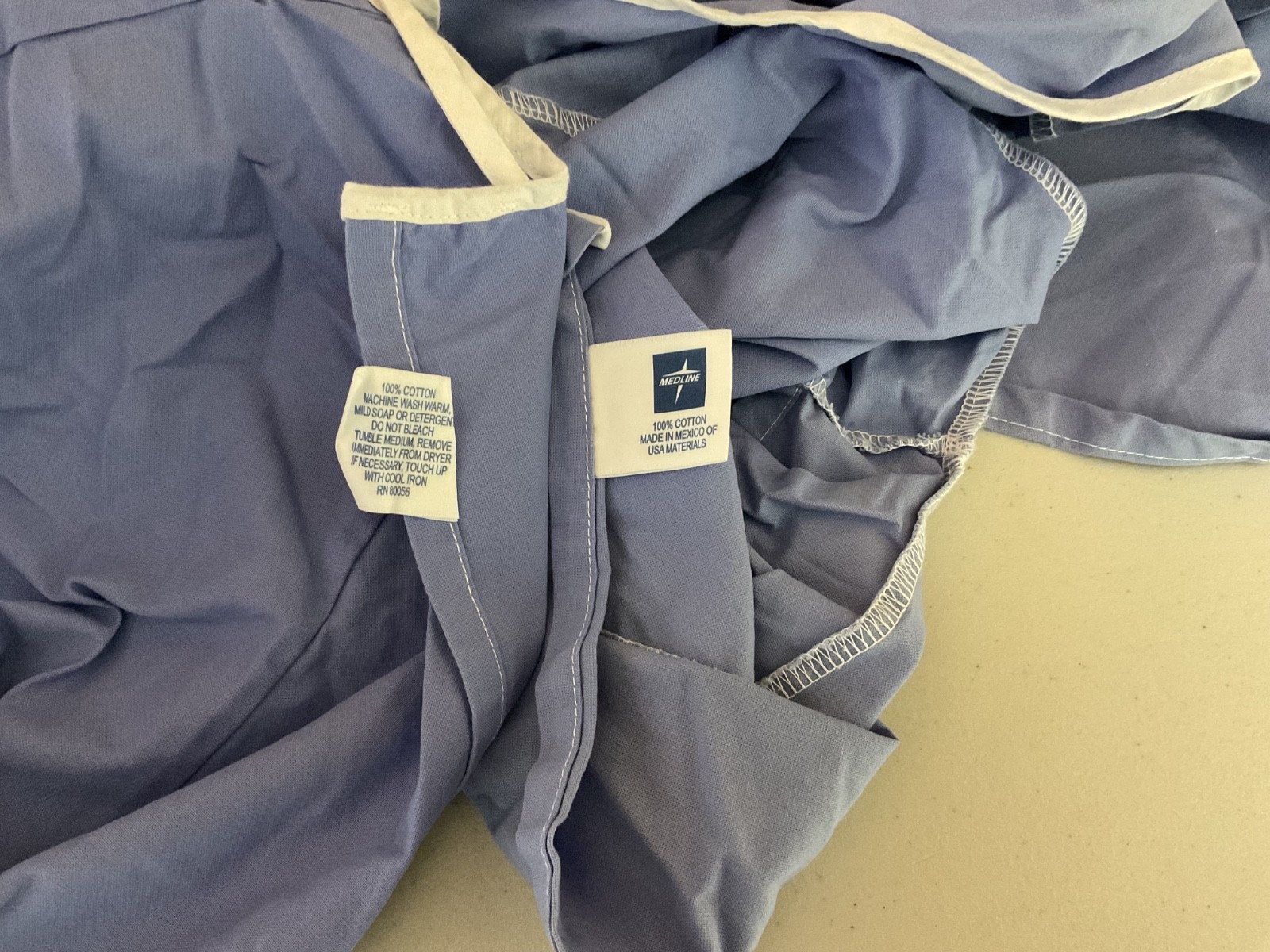 Medical Hospital Gowns – 24 Total in HDX Tough Tote bin
