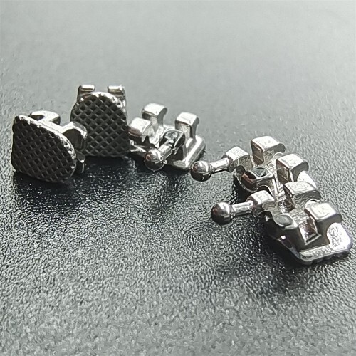 10 Packs Dental Orthodontic Brackets Braces Metal Min Roth .022 Hook 3 4 5 Hooks