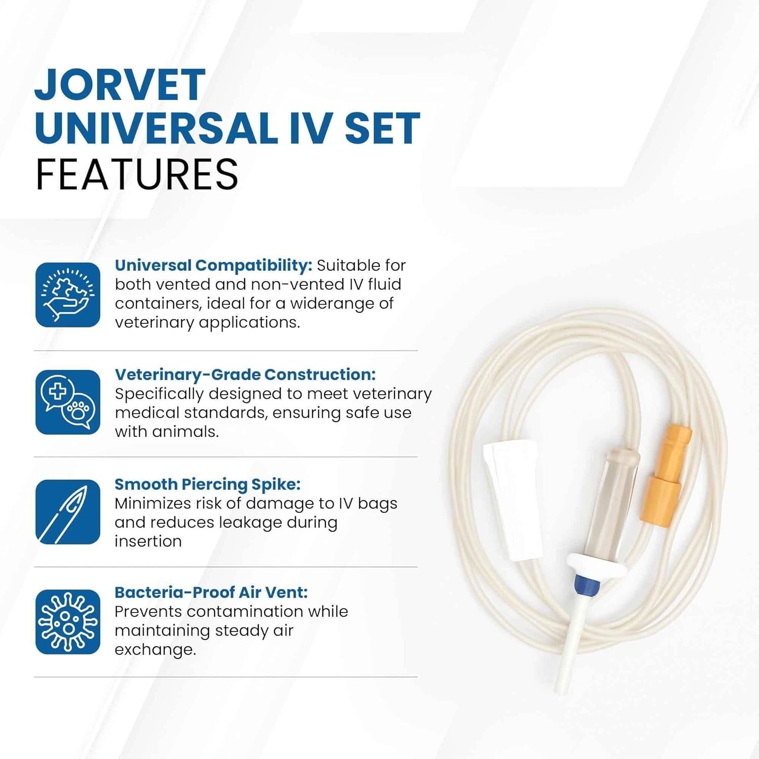 Reliable Veterinary IV Set – Enhance Pet Care with Safe Fluid Delivery Solutions