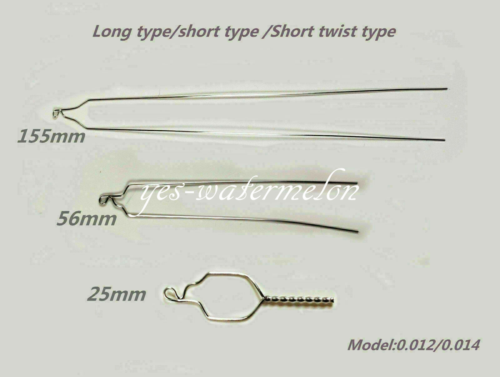 100 Pcs Orthodontic Dental Long/Short/Short Twisted Kobayashi Ligature Wire