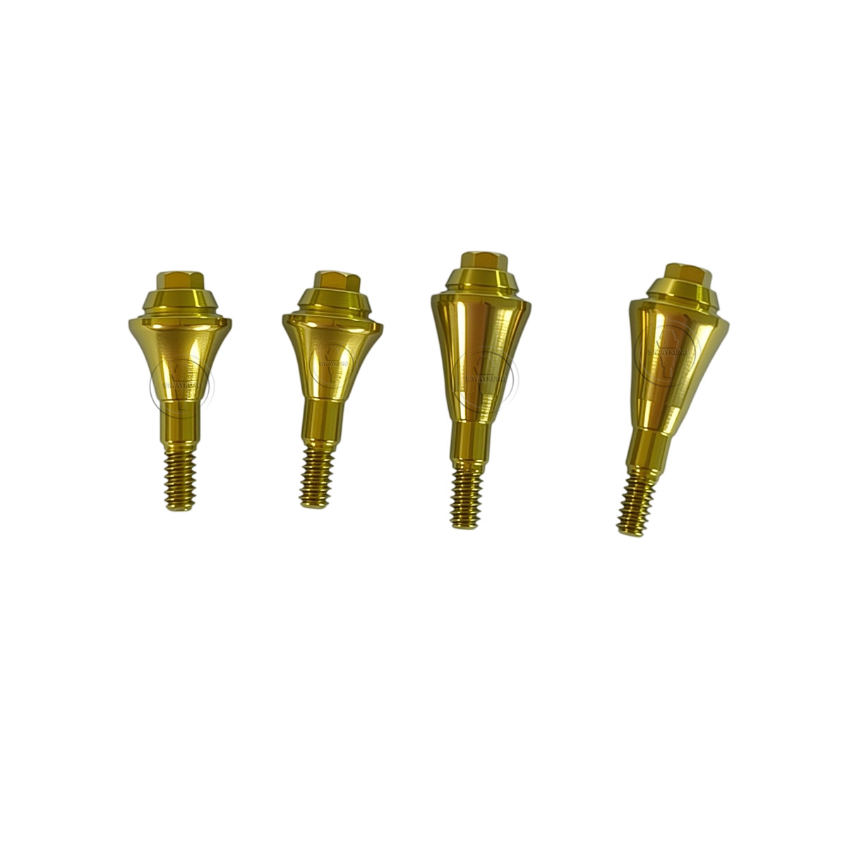20 pcs Multi unit Straight abutment fit to Megagen Blue daimond NC GH1.5-4.5