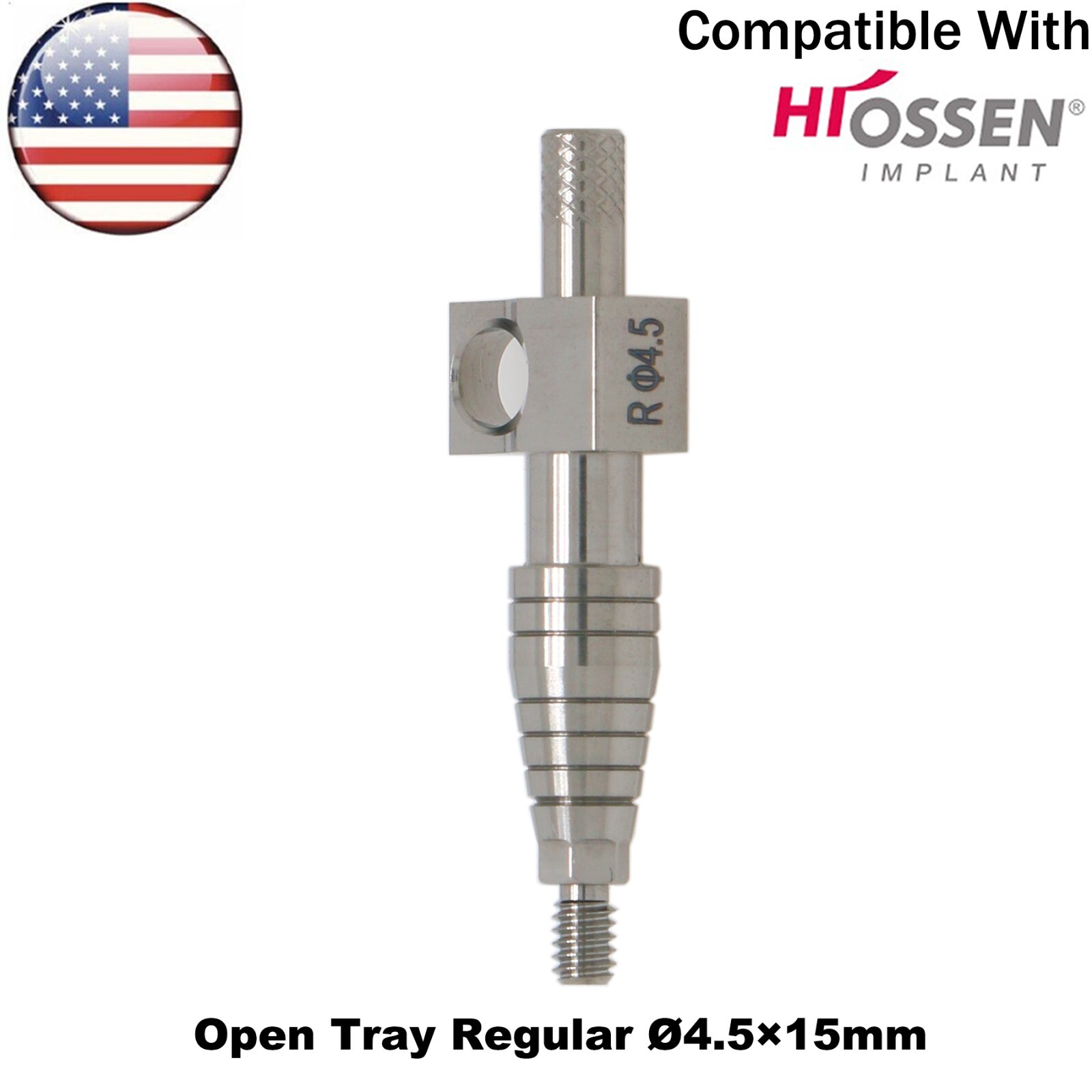 US Dental Fits Hiossen Osstem Transfer lmpression Coping Open Closed Tray M/R
