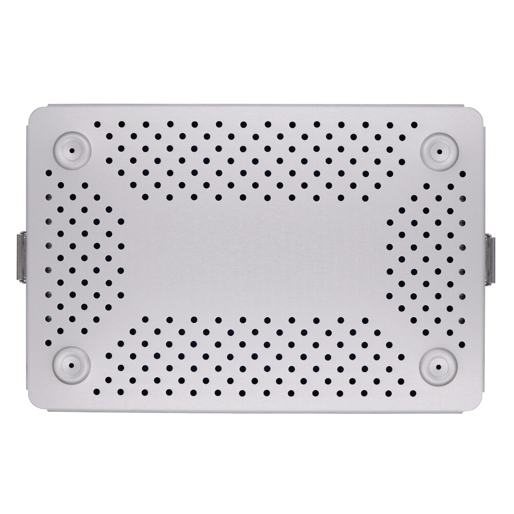 Two layer Sterilization tray case box surgical instrument Sterilize tray，us