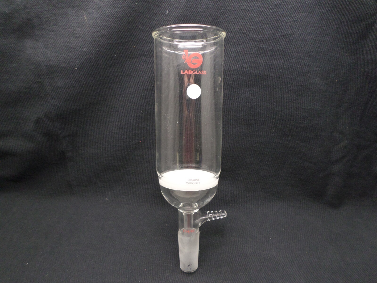 Wilmad LabGlass 350mL 24/40 Buchner Filter Funnel Coarse Porosity 9mm Damaged