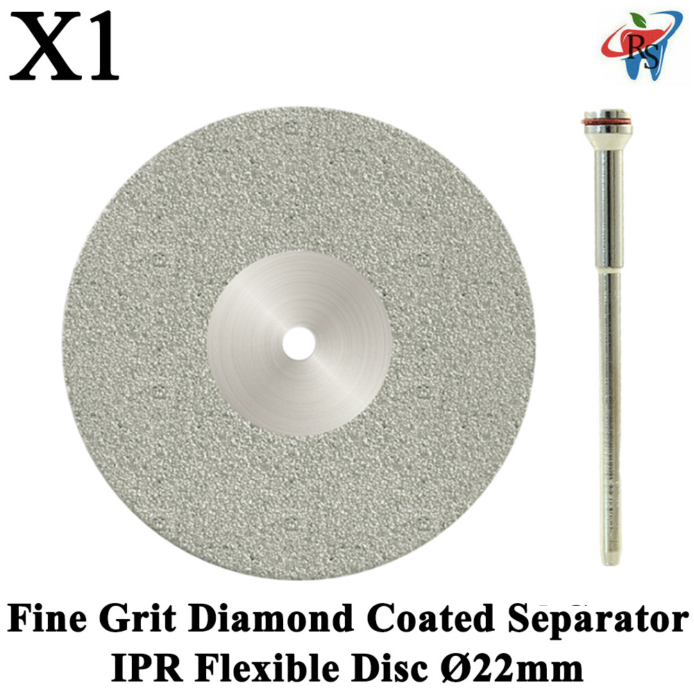 1pcs Fine Single Sided Diamond Coated Grit Disc For IPR Ø22mm Thickness 0.19mm