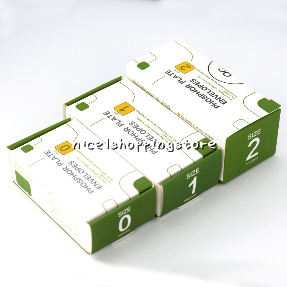 Dental Carton Protective Paper Cover Barrier Phosphor Plates Envelopes #0/1/2