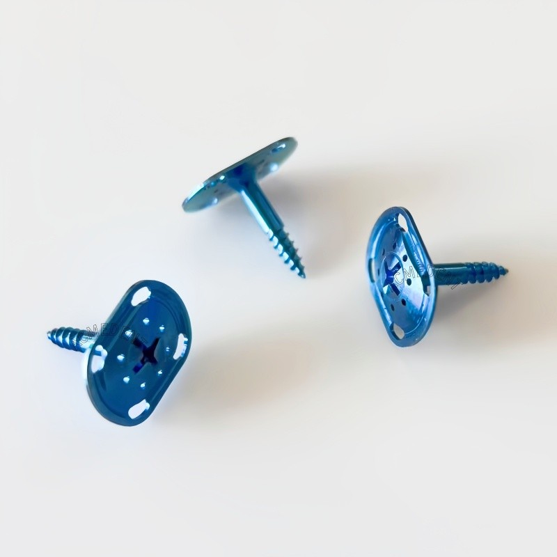 Titanium Mesh Membrane Sidewall Regeneration Dental Tent Screws