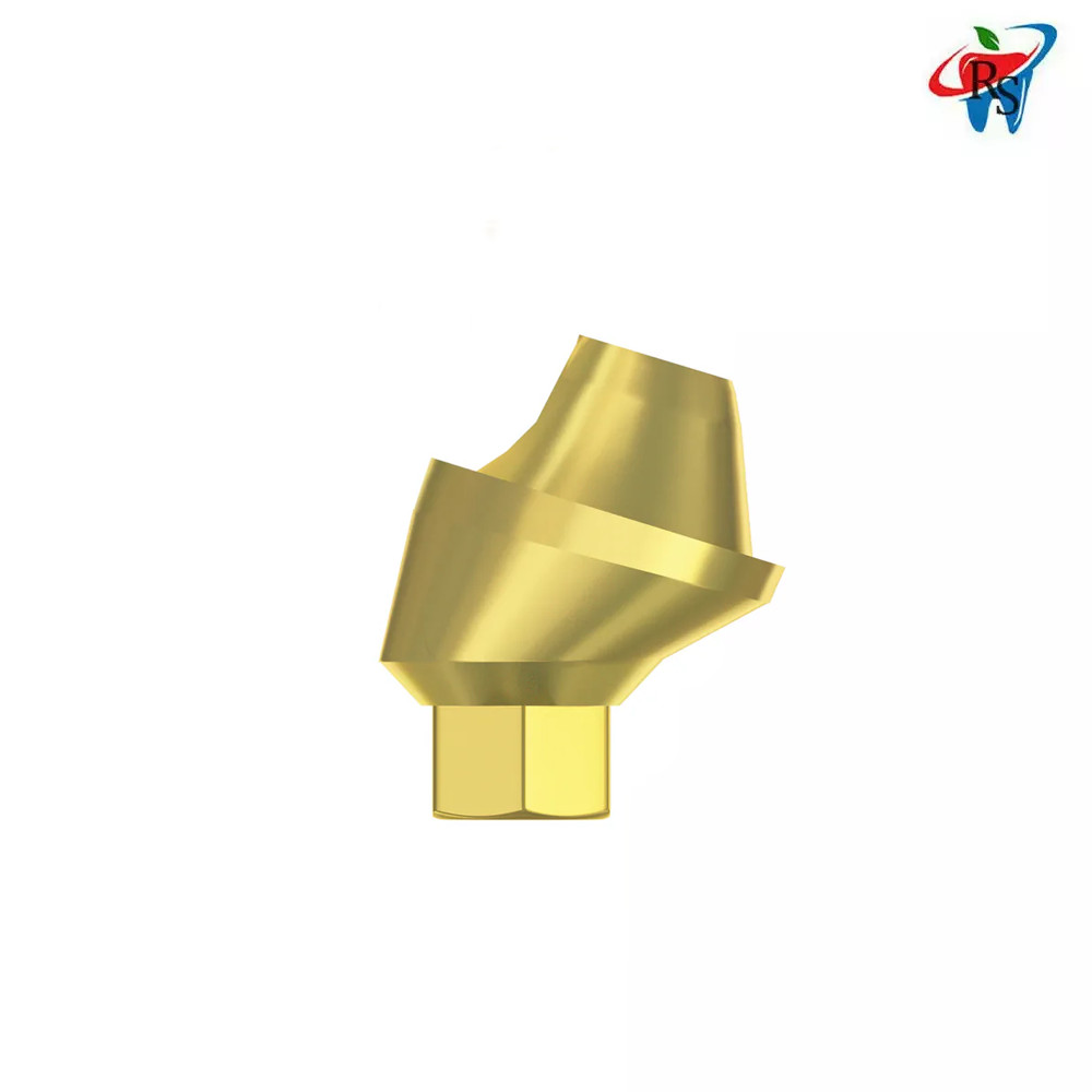 10x Dental Angulated Titanium Slim Multi Unit 1.4mm 17° Int Hex 2.0 Connection