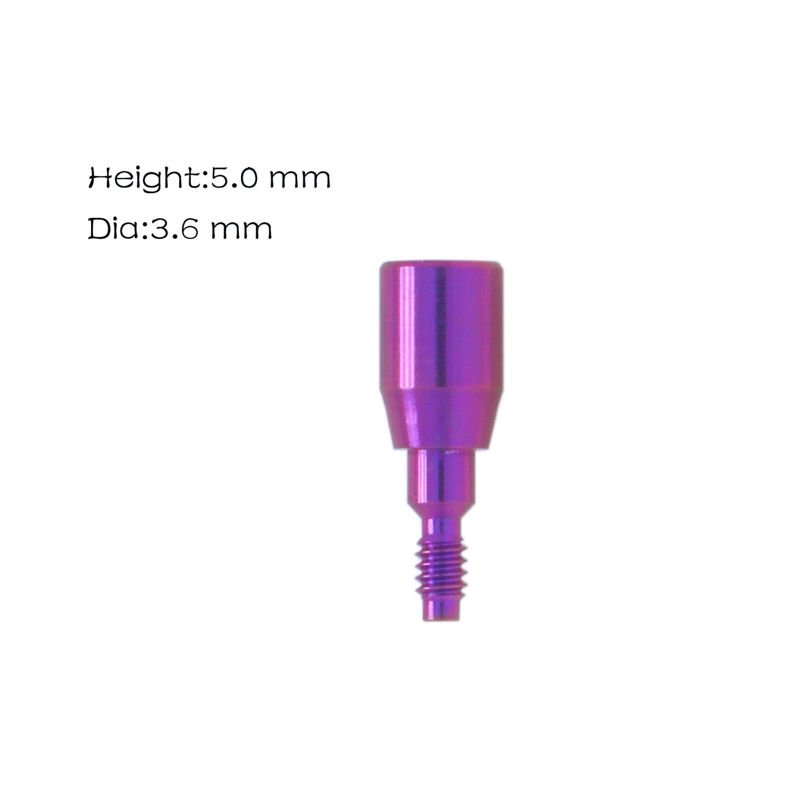 US Nobel Active Nobel Parallel CC Dental Healing Abutment Cap Compatible NP/RP
