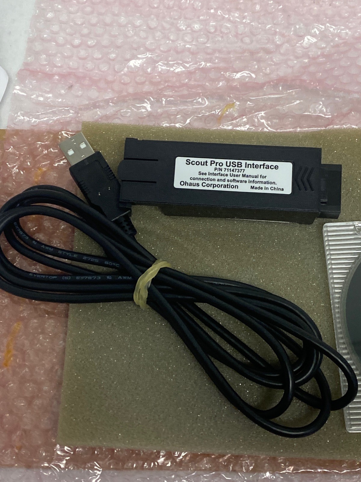 New OHAUS Scout Pro III Balance USB Interface Cable Kit 71147377