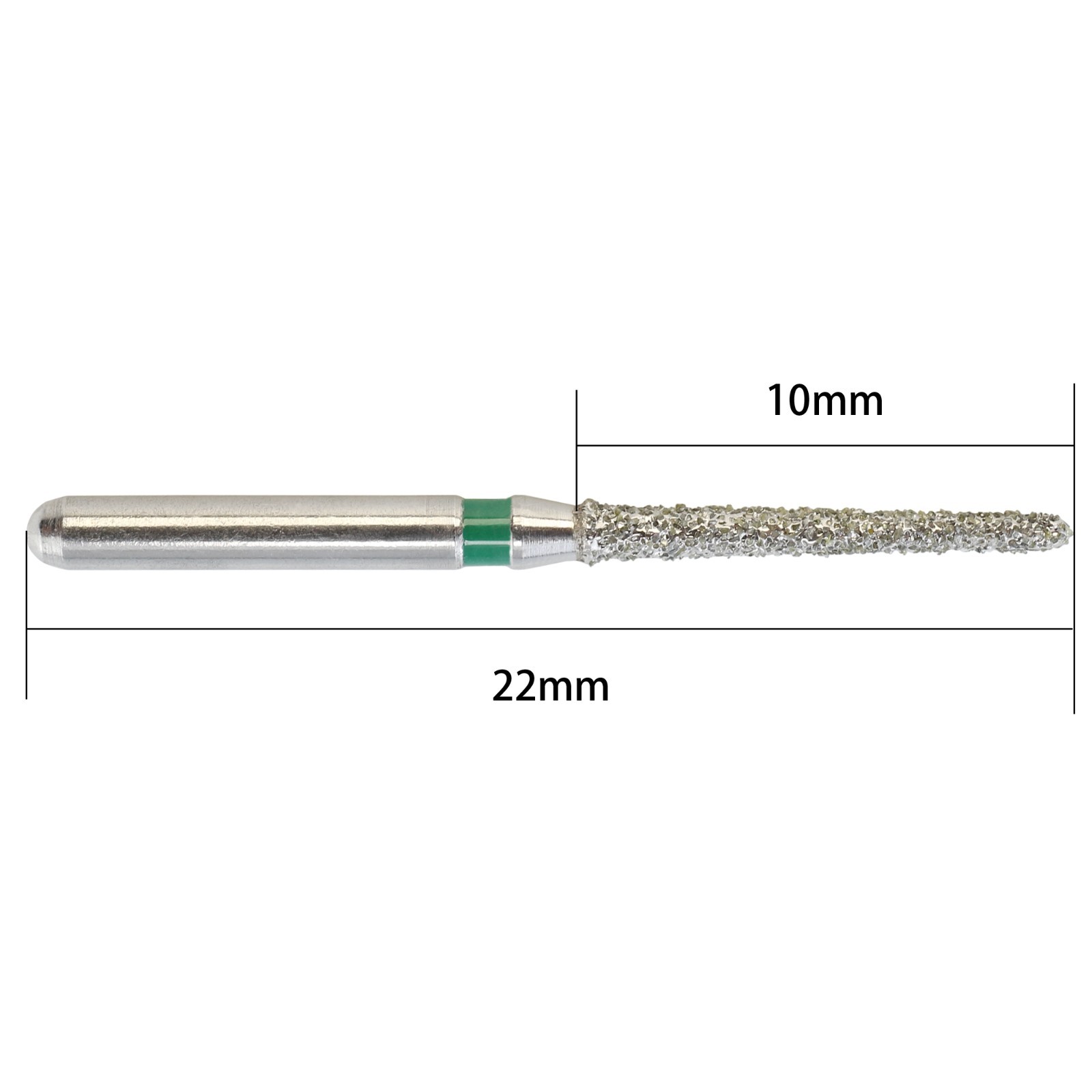 Dental Diamond Burs Round Shoulder End Taper 850/012C FG High Speed Coarse Grit