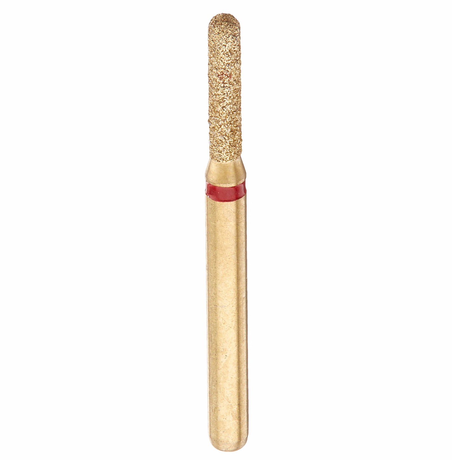 Premium Gold Plated Diamond-ROUNDENDCYLINDER-G880/014F (GB2F)-Fine pk of 5
