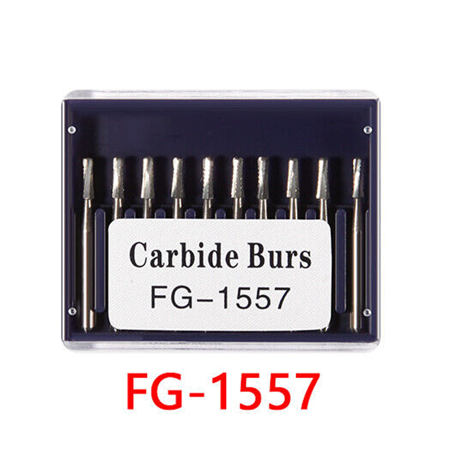 1-10 Box Dental FG HP Tungsten Carbide Burs Round Type For High Speed Handpiece