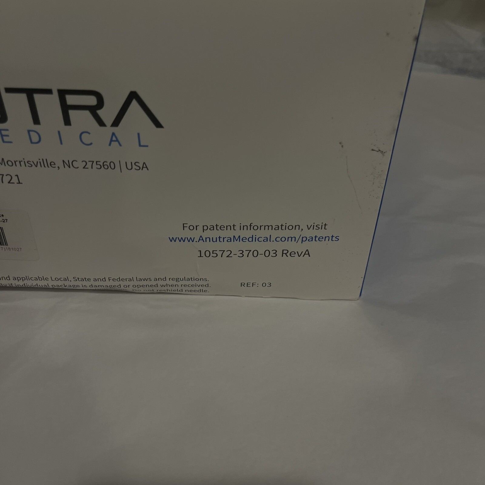 Anutra Anesthesia Aspiration Syringe Feedback Dental 5mL Luer Lock Numbing Teeth