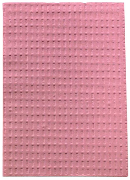 Tidi 917406 Dental Patient Bibs 3+1 Ply Paper Poly 13″ X 18″ Mauve 500/Cs