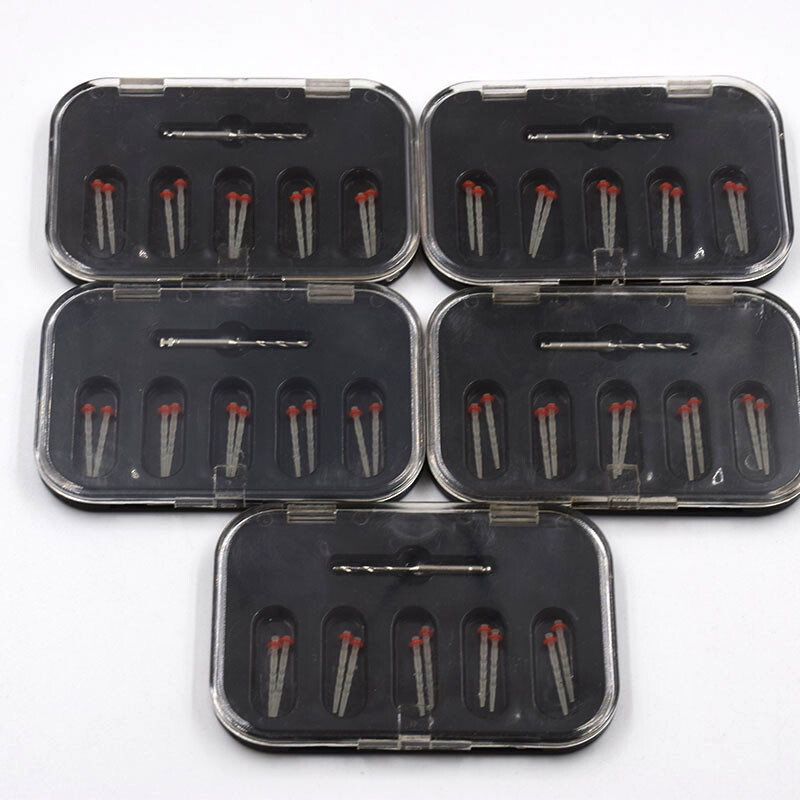 5 Box Dental Endodontic Fiber Post Quartz Screw Thread Restorative Posts 1.2mm