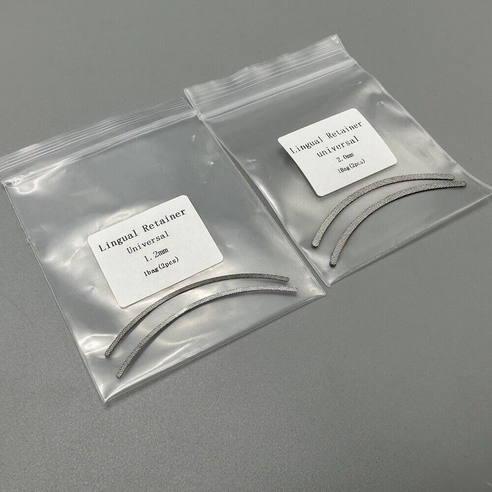 2/ Dental Lingual Retainer Bonding Upper Lower 3-3 With Mesh Universal
