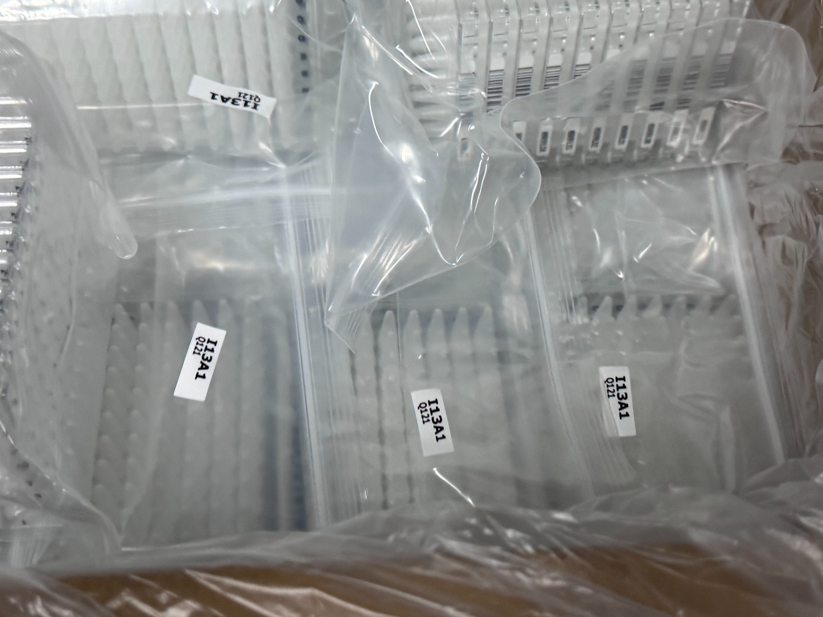 (500) Applied Biosystems MicroAmp EnduraPlate Optical Reaction 96 Plate, Barcode