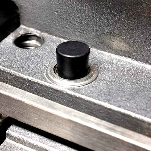 Solid Tapered Rubber Stoppers Fits 3/8″ to 7/16″ Holes Various Pack Sizes
