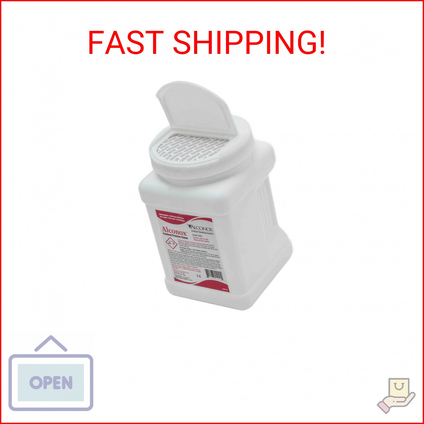 Alconox Detergent Cleaning Concentrate 4 lb. Container