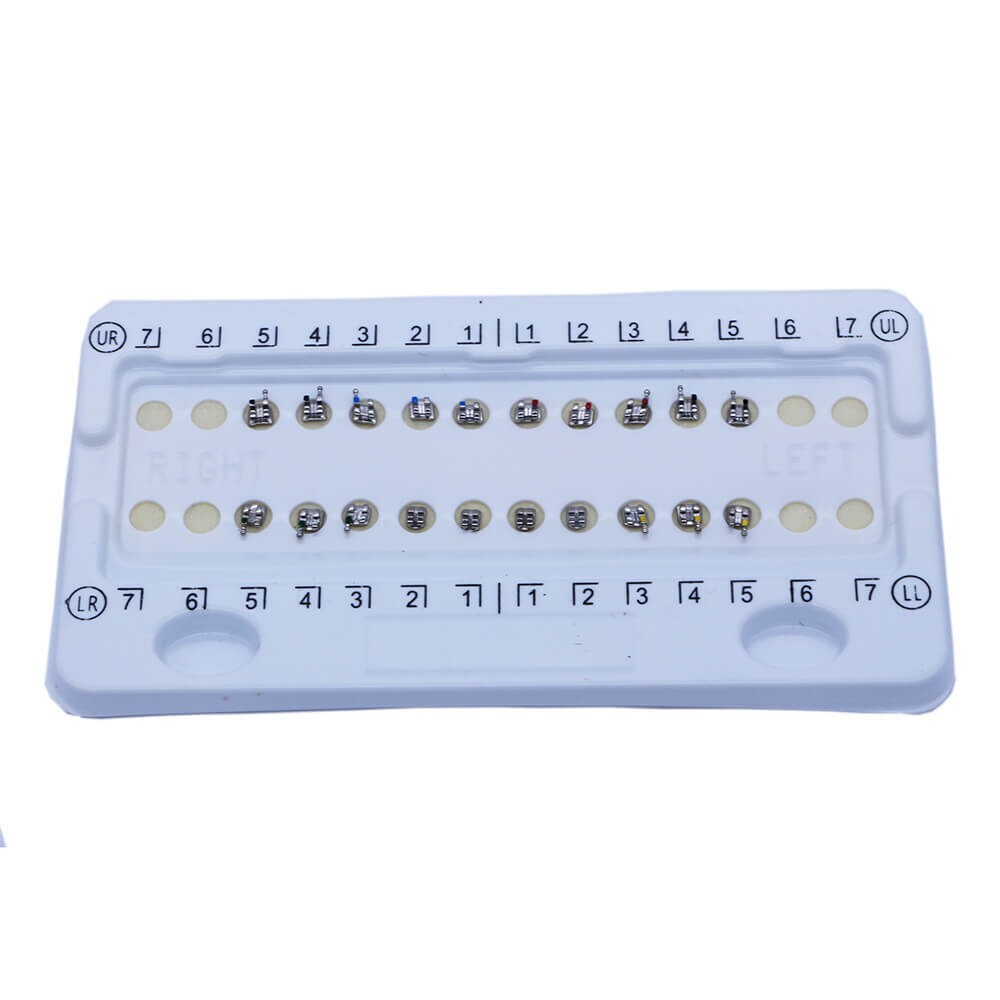 50 Cases Dental Orthodontic Bracket Brace Monoblock Mini Roth 022 345 Hooks