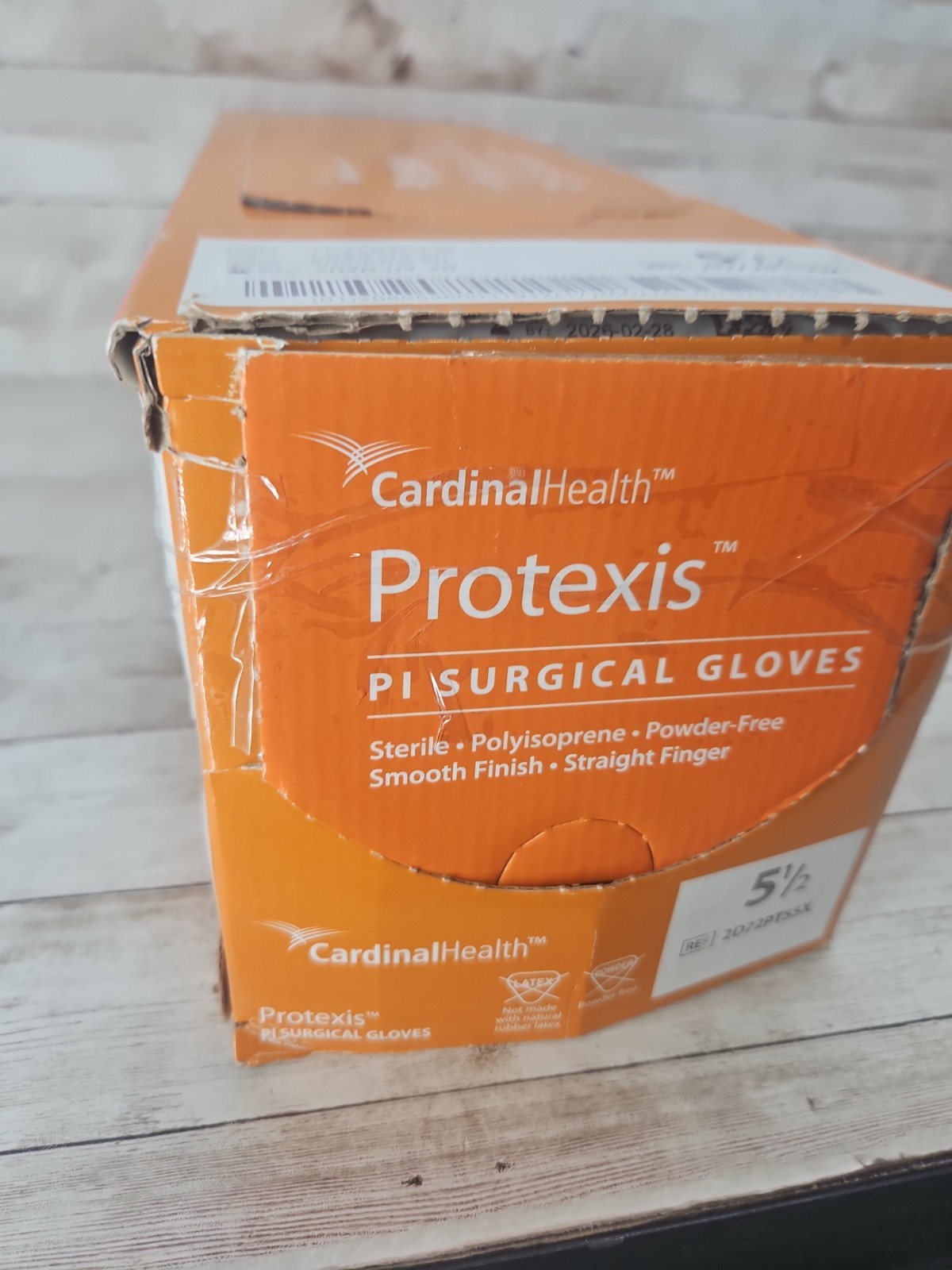 Protexis PI Surgical Gloves Cardinal Health *1 Box* Size: 5.5 *See Date*2-26