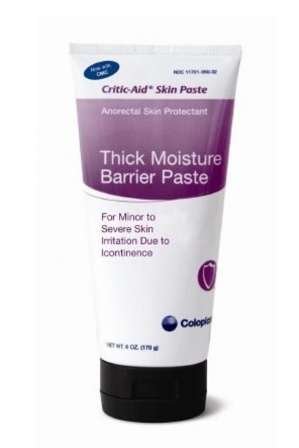 Coloplast Critic-Aid Thick Moisture Barrier Skin Paste, 6 ounce Tube, 12 Count