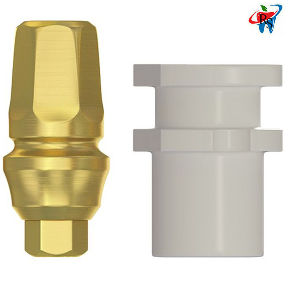 5pcs Dental Snap On Concave Anatomic Transfer Internal Hex 2.42mm Prosthetics