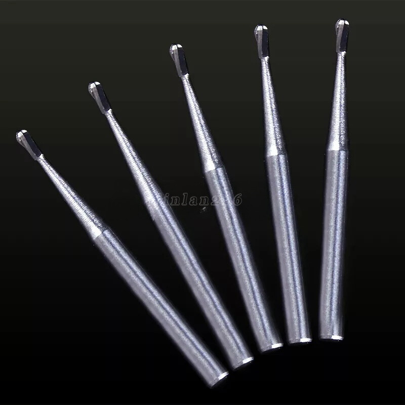 SANDENT Dental FG330 High Speed Carbide Burs Tungsten Steel 19mm