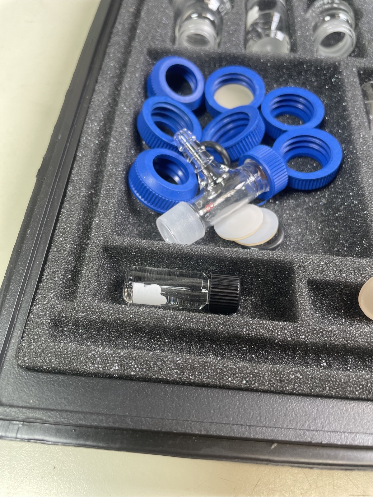 USED Kontes Microflex Williamson K-746000-0000 Chemistry Kit 17pc Glass + More 4