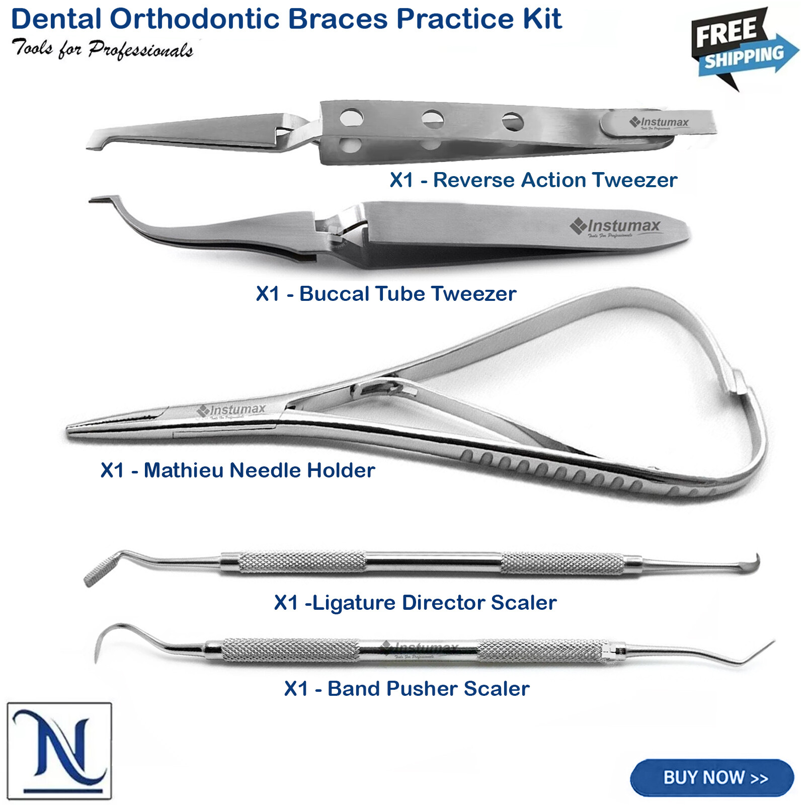 Dental Archwire Ligature Plier Mathieu Forceps Bracket Holding Placer Tweezers