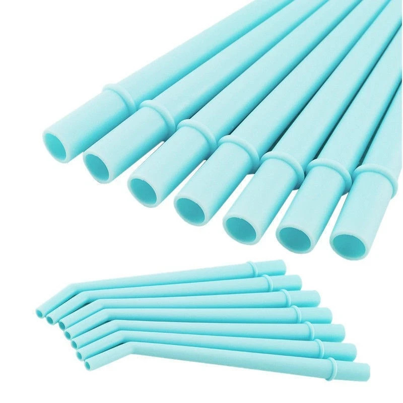 25 Pcs/Bag Dental Autoclavabel Surgical Aspirator Suction Tips Blue/Green/White