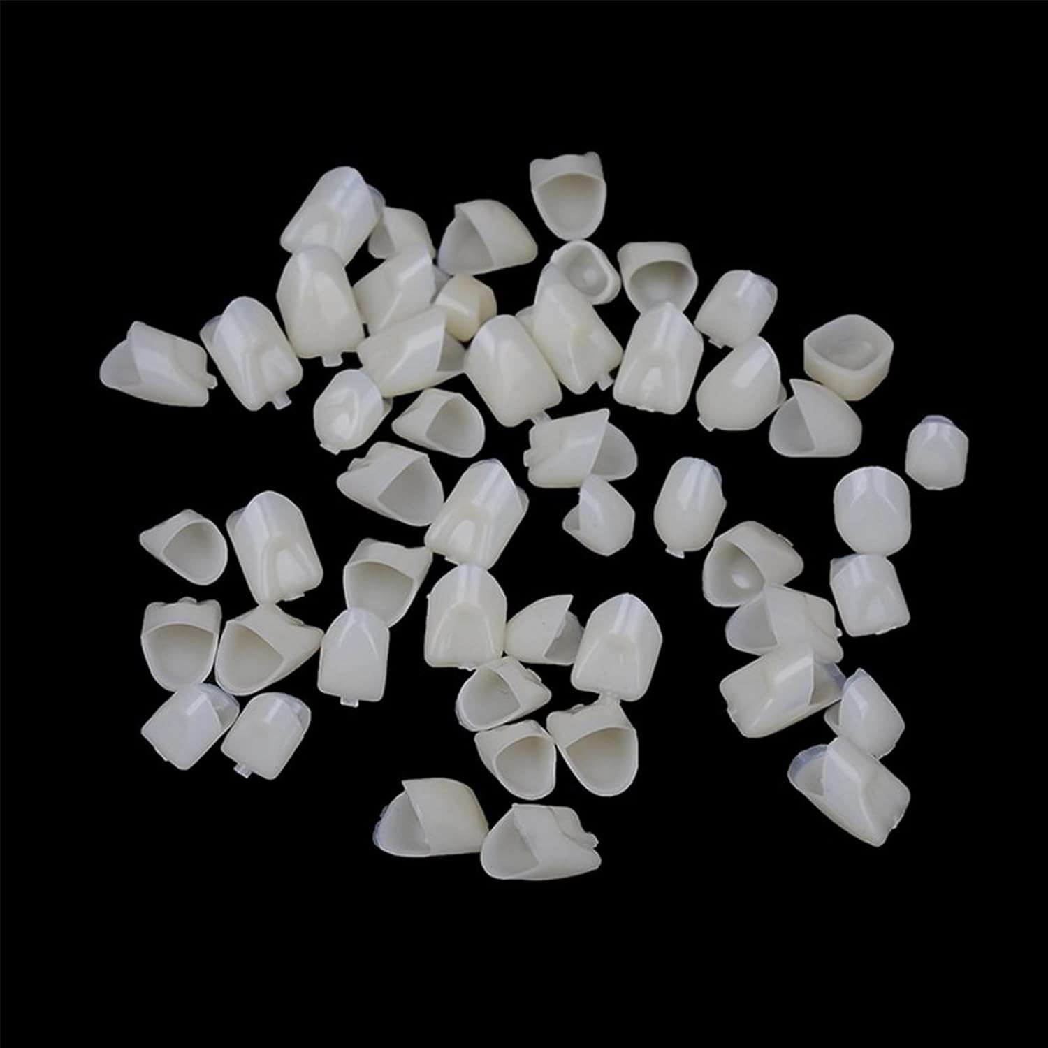 120 Pieces Fake Tooth Cap Crown Veneers Front Back Anterior and Molar Posterior